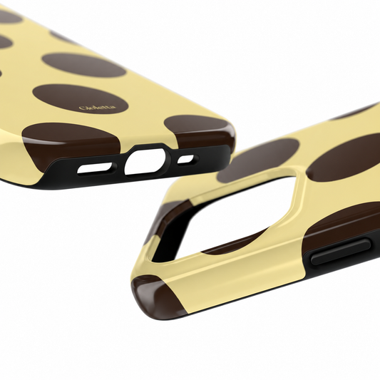 BROWN BIG DOTS Podbase
