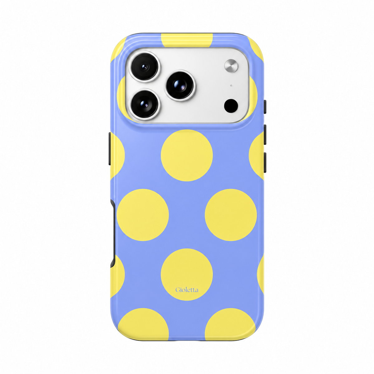 BUTTER YELLOW BIG DOTS Podbase