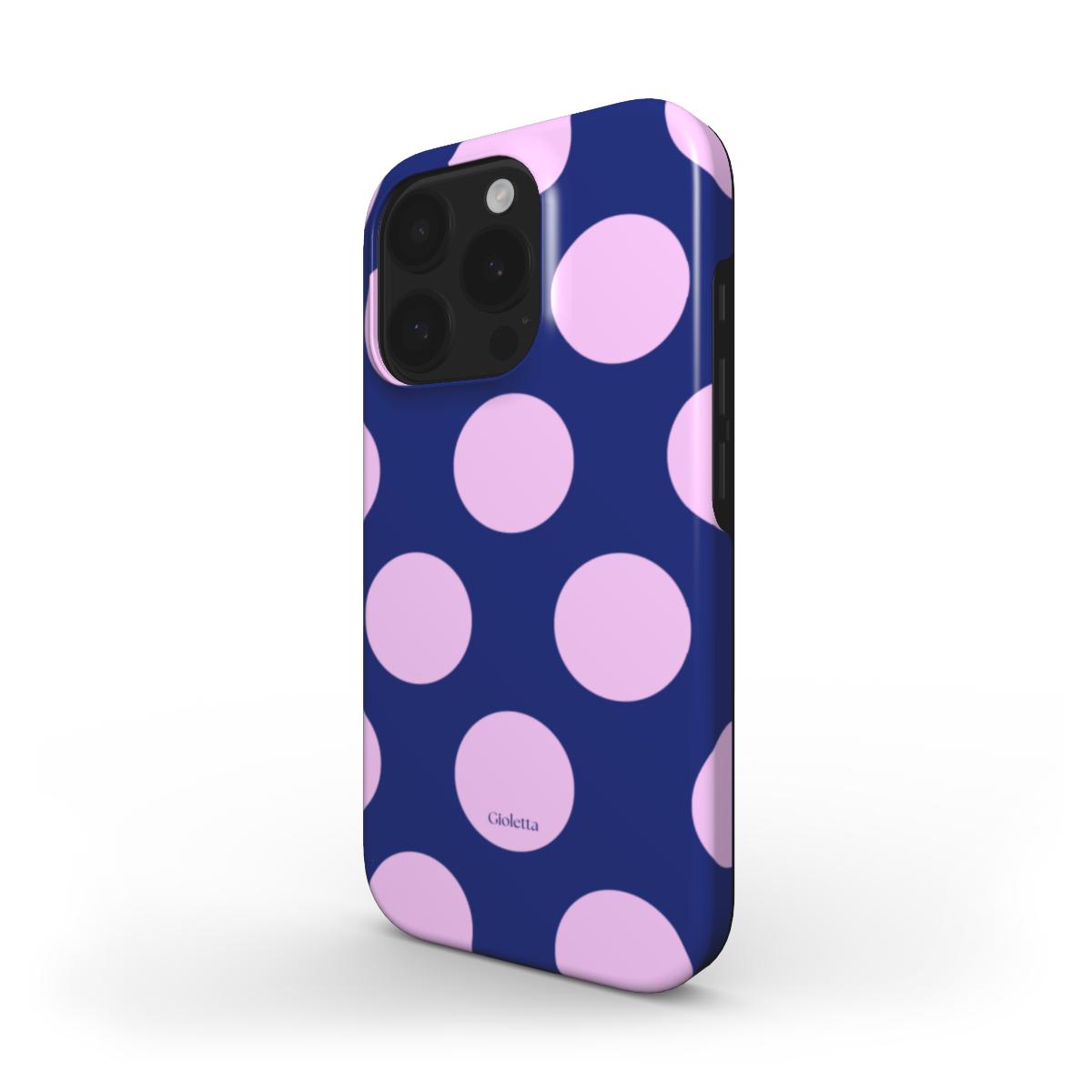Funda de móvil Tough Case - Dots Pink Blue Podbase