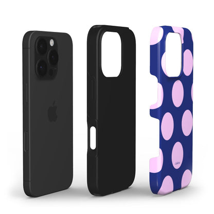 Funda de móvil Tough Case - Dots Pink Blue Podbase