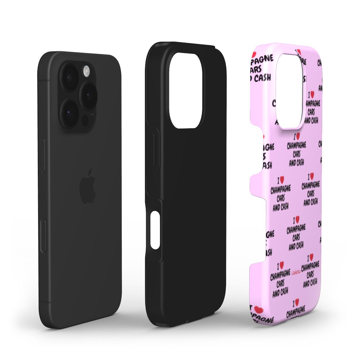Funda de móvil Tough Case - Champagne & Cash Podbase