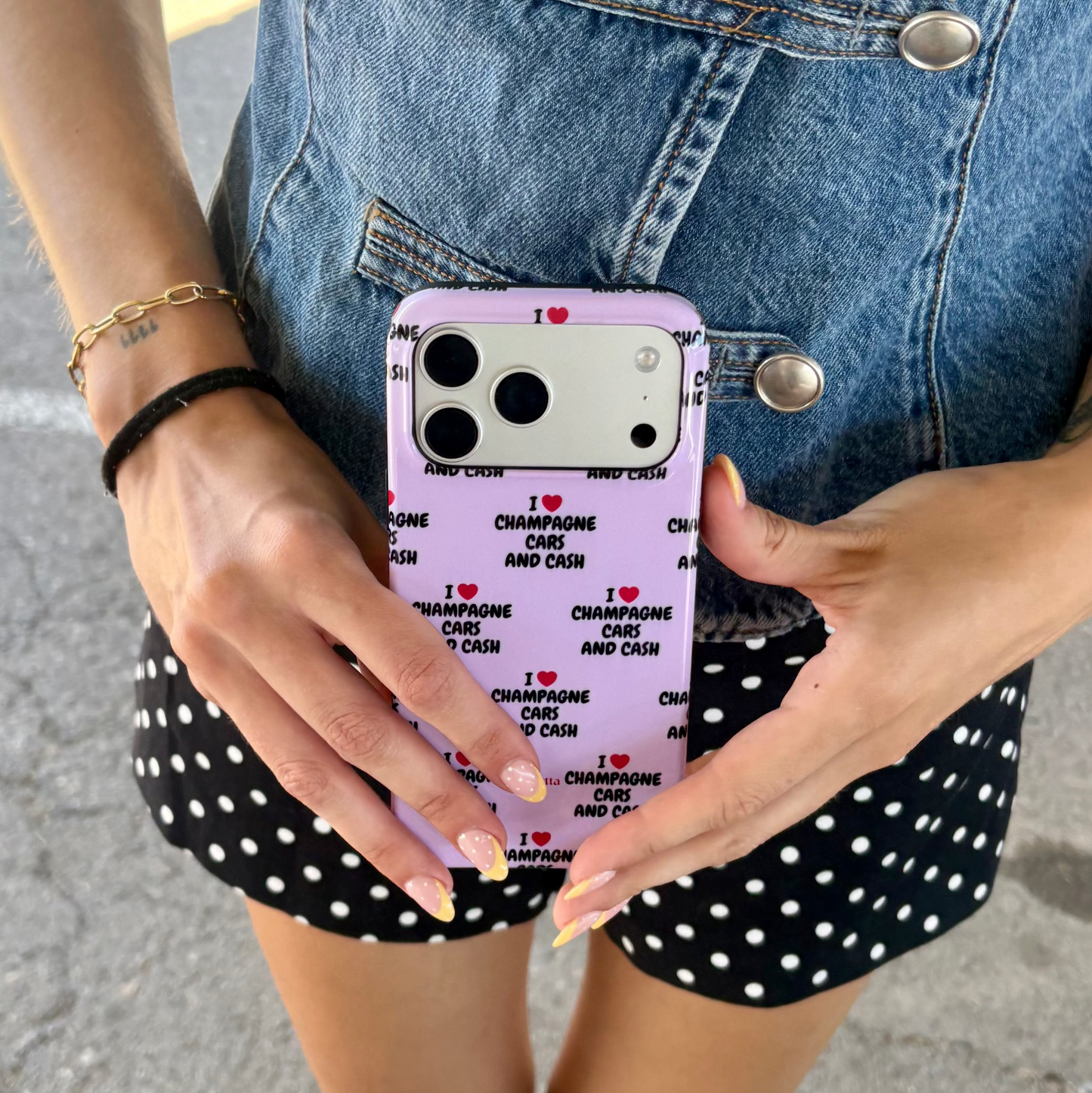 Funda de móvil Tough Case - Champagne & Cash Podbase