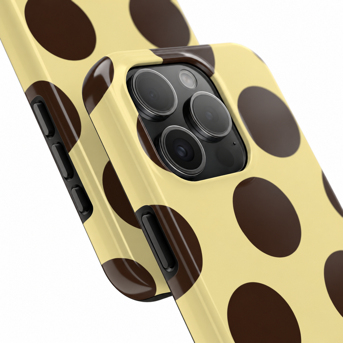 BROWN BIG DOTS Podbase