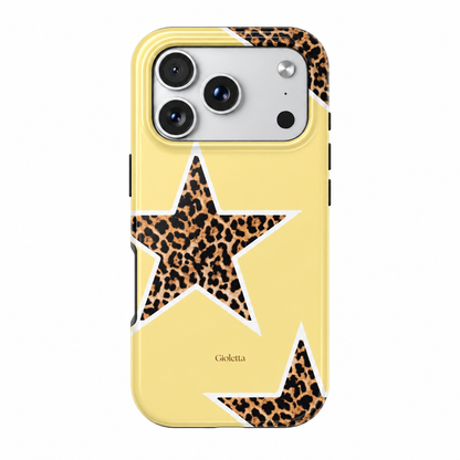 BUTTER YELLOW ANIMAL PRINT Podbase