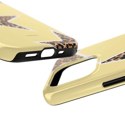 BUTTER YELLOW ANIMAL PRINT Podbase