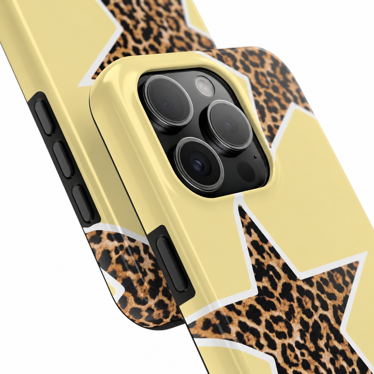 BUTTER YELLOW ANIMAL PRINT Podbase