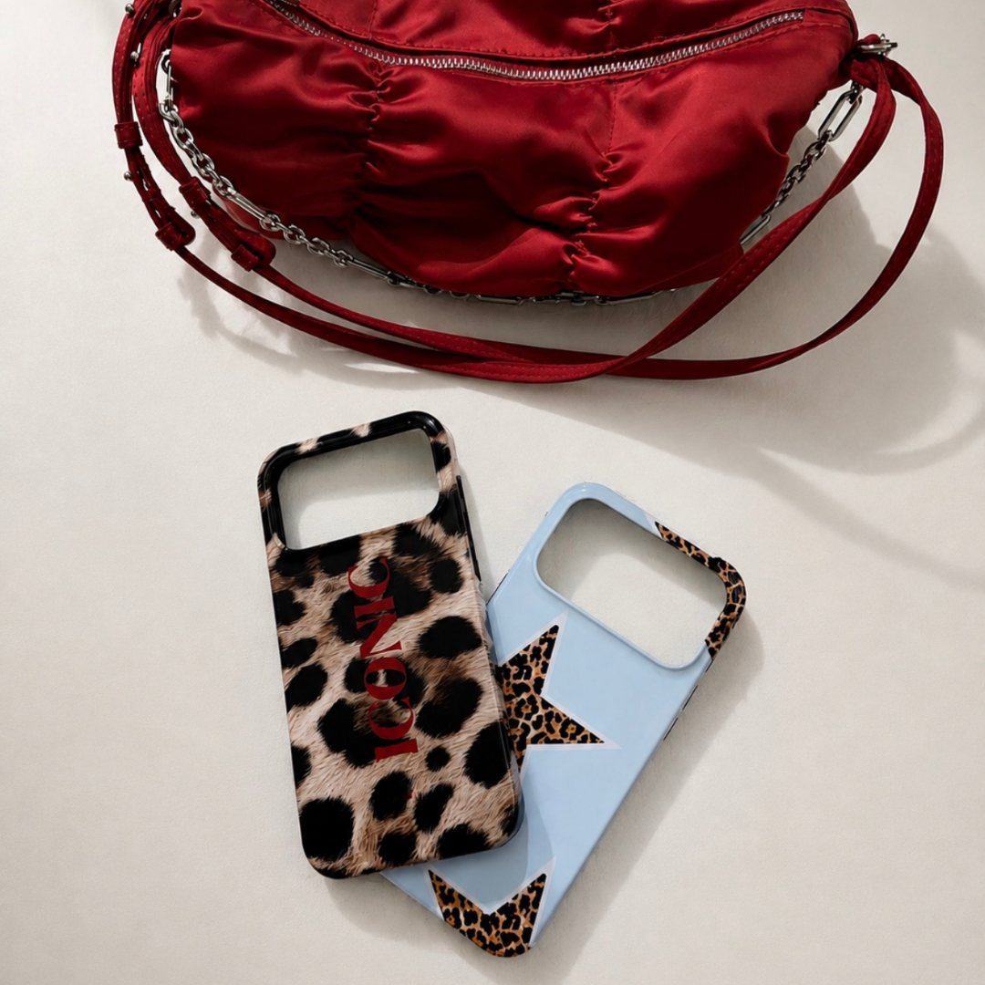 Funda de móvil Magsafe Tough Case - Iconic Red Animal Print Podbase